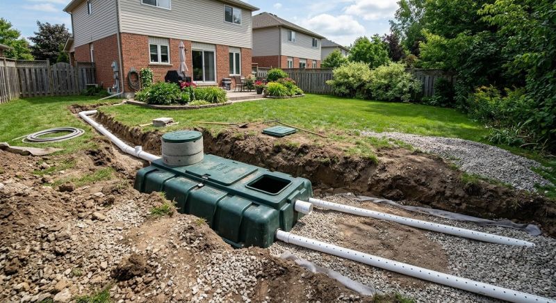 Aerobic Sewage Installation in Denver, CO