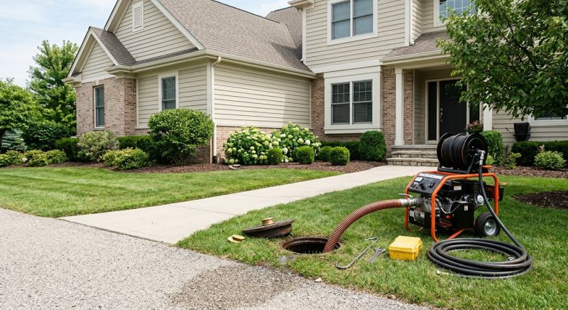 Sewer Line Cleanout Service